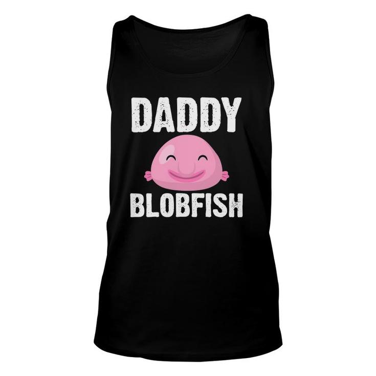 Cool Blobfish Design For Men Dad Fishermen Sea Animal Unisex Tank Top