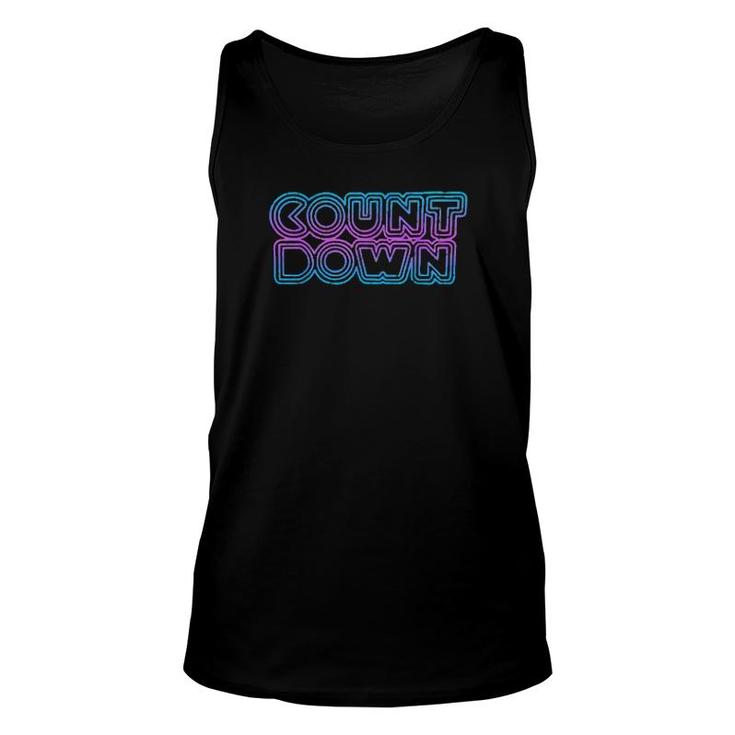 Countdown Unisex Tank Top