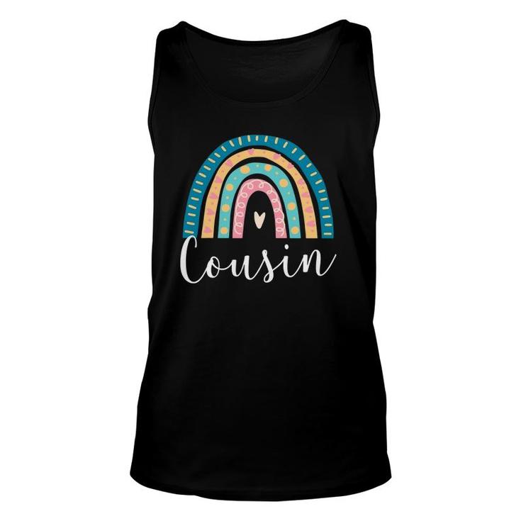 Cousin Rainbow Gifts Family Matching Unisex Tank Top