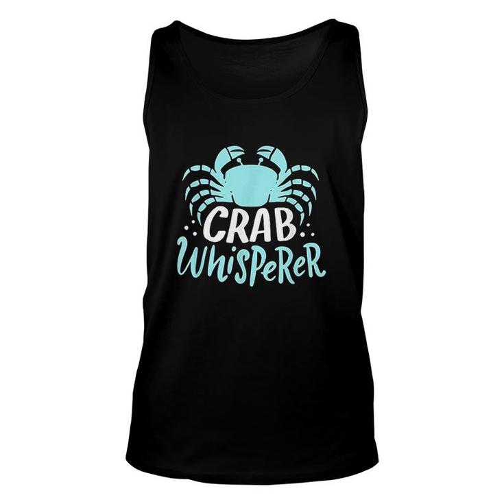 Crab Whisperer Unisex Tank Top