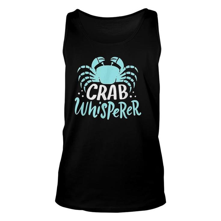 Crabbing Crab Whisperer For Crabbing Unisex Tank Top