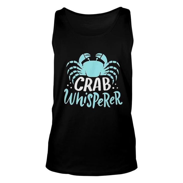 Crabbing Crab Whisperer Unisex Tank Top