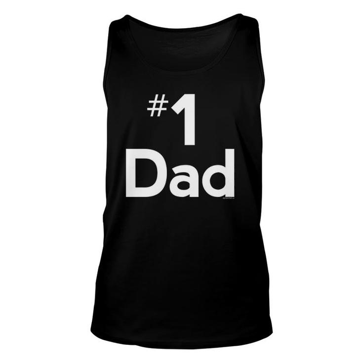 Dad Gifts For Dad Number One Gift Ideas Fathers Day Best Unisex Tank Top