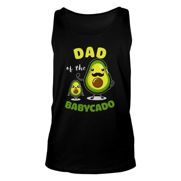 Dad Of The Babycado Avocado Family Matching Gift Unisex Tank Top