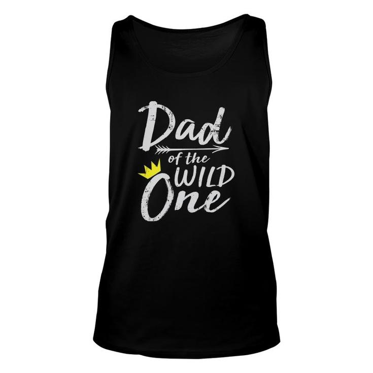 Dad Of The Wild One  Unisex Tank Top