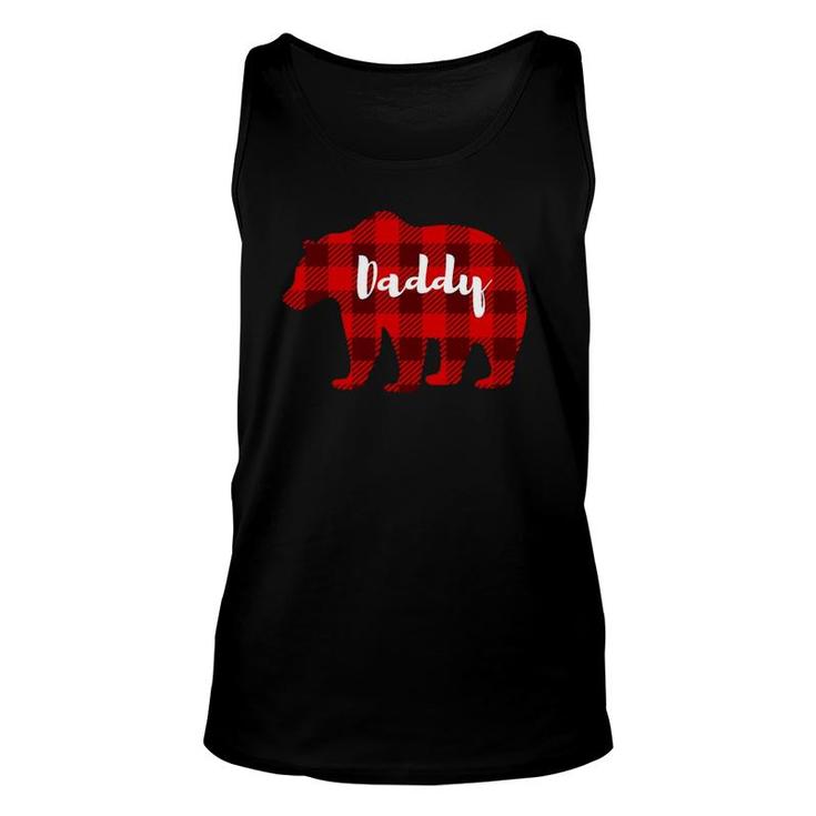 Daddy Bear Clothing Mens Father Parents Matching Tank Top
