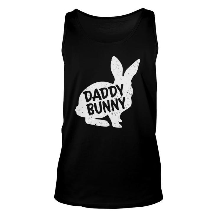 Daddy Dad Bunny Matching Group Funny Family Easter Unisex Tank Top