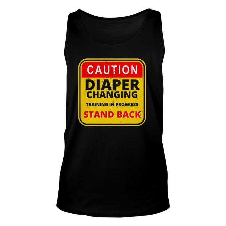 Mens Daddy Diaper Kit New Dad Survival Dad's Baby Changing Outfit Tank Top