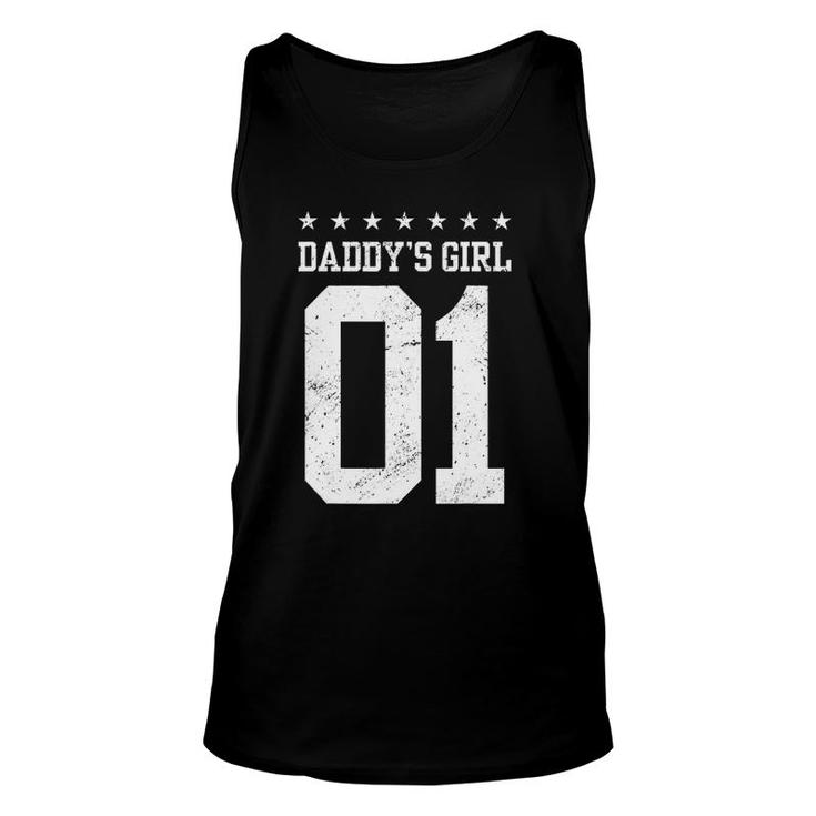 Daddy's Girl 01 Family Matching Women Daughter Father's Day Unisex Tank Top