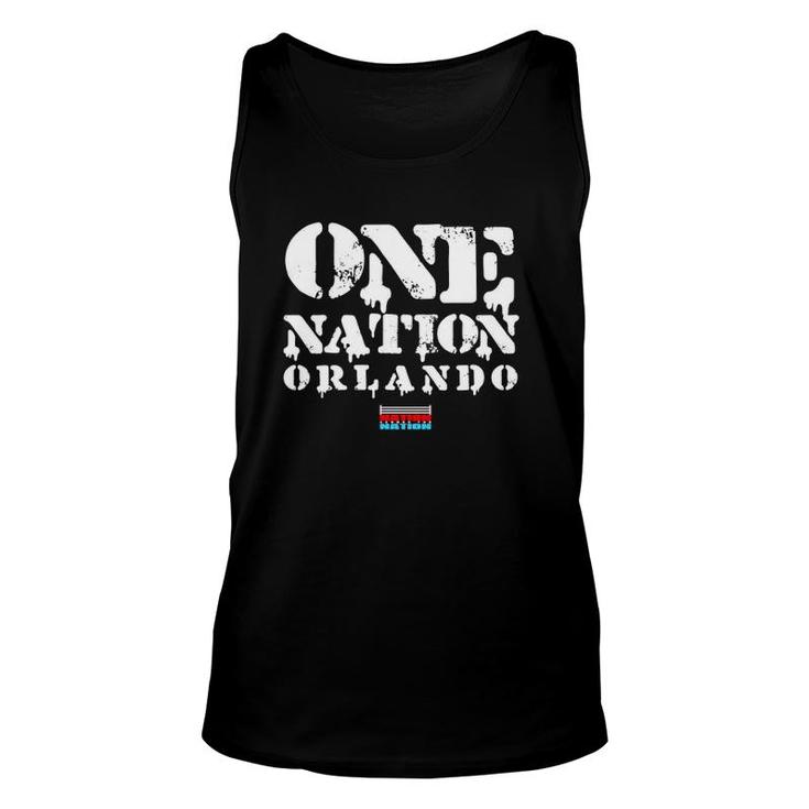 Dave Lagreca One Nation Orlando Unisex Tank Top