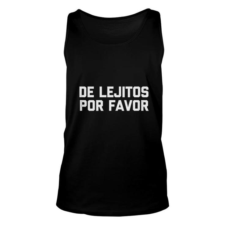 De Lejitos Por Favor Unisex Tank Top