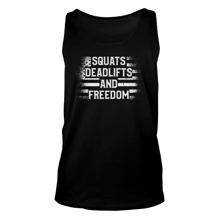 Deadlift Squat Gym Fitness Quote For An Exercise Enthusiast Tank Top