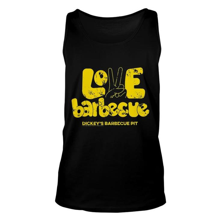 Dickey's Barbecue Pit Love Barbecue Unisex Tank Top