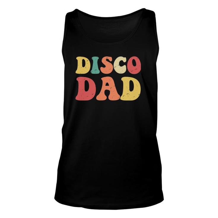 Disco Dad 1970'S Disco King Matching Couple S Essential Unisex Tank Top