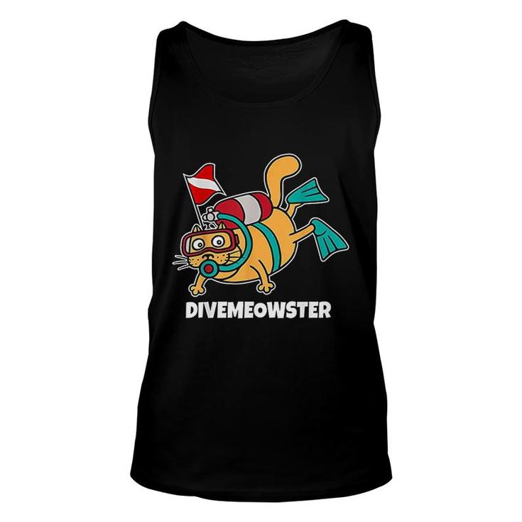 Dive Meowster Scuba Diving Funny Gifts For Dive Master Unisex Tank Top Dive Meowster Scuba Diving Funny Gifts For Dive Master Unisex Tank Top