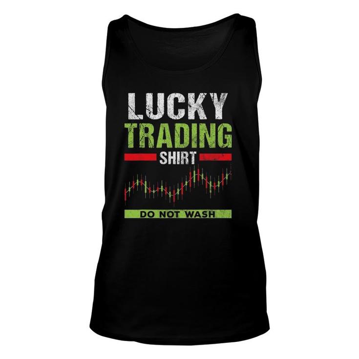 Do Not Wash Stock Market Exchange Trader Gift Lucky Trading Unisex Tank Top
