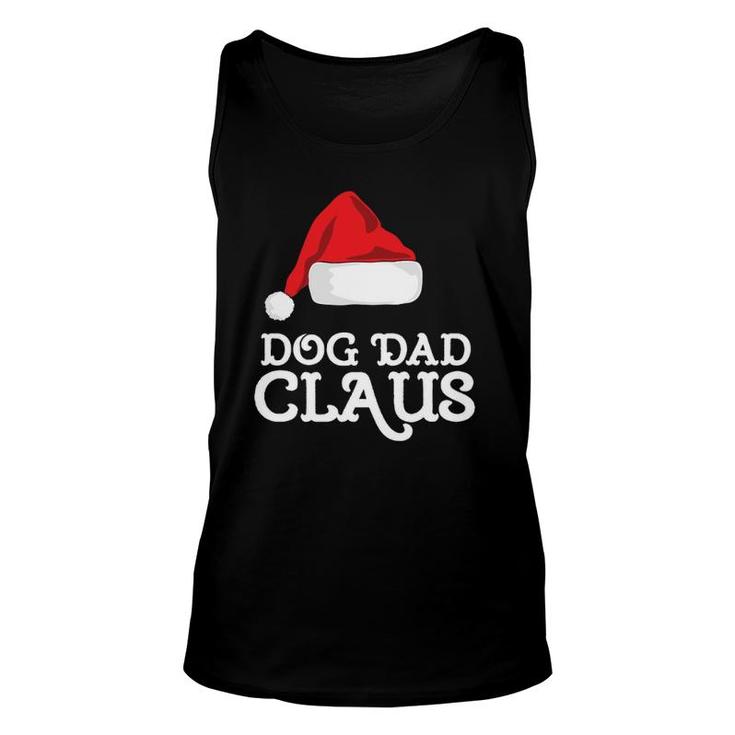 Dog Dad Christmas Family Group Matching Pajama Unisex Tank Top