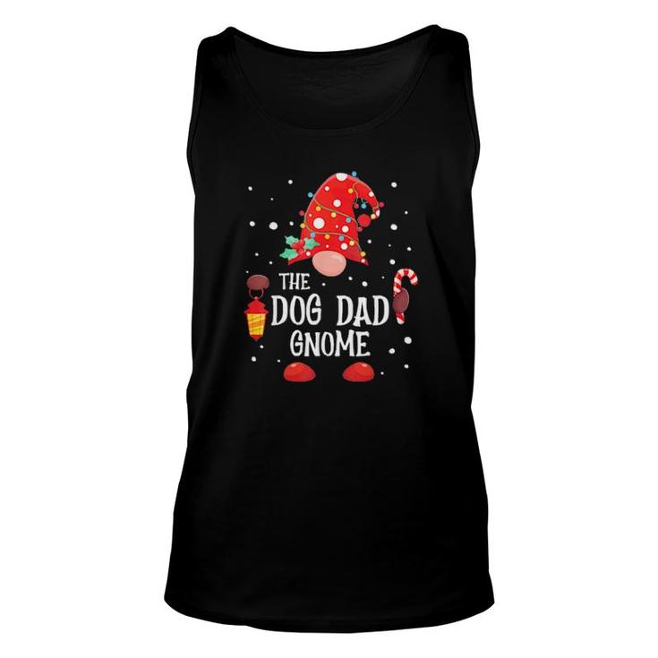 The Dog Dad Gnome Matching Christmas Gnome Pajama Tee Tank Top