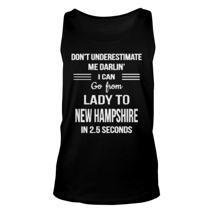 Don't Understimate Me Darlin'   Unisex Tank Top