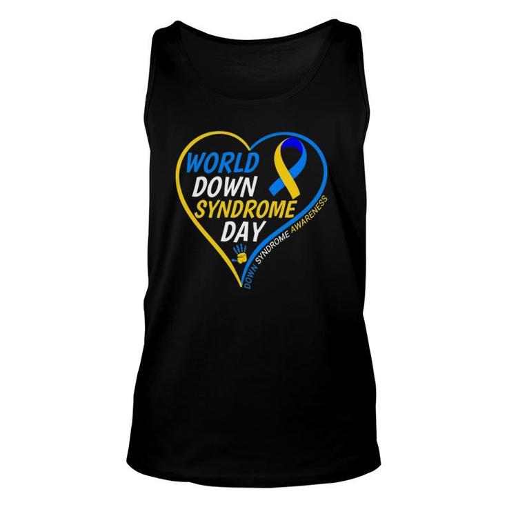 Down Syndrome Awareness Great World Down Syndrome Day 2022 Tank Top