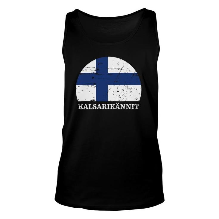 Drinking Finnish Kalsarikännit Funny Finland Drinking Unisex Tank Top