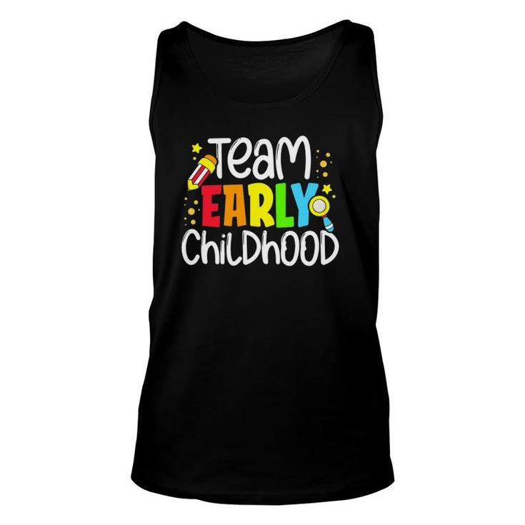 Early Childhood Team Special Education Sped Teacher Unisex Tank Top