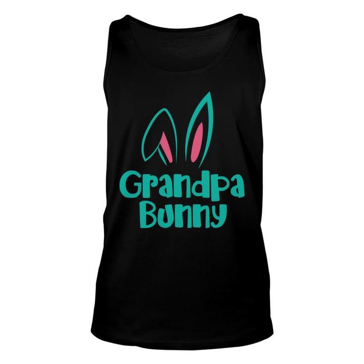 Easter Funny Grandpa Bunny Unisex Tank Top