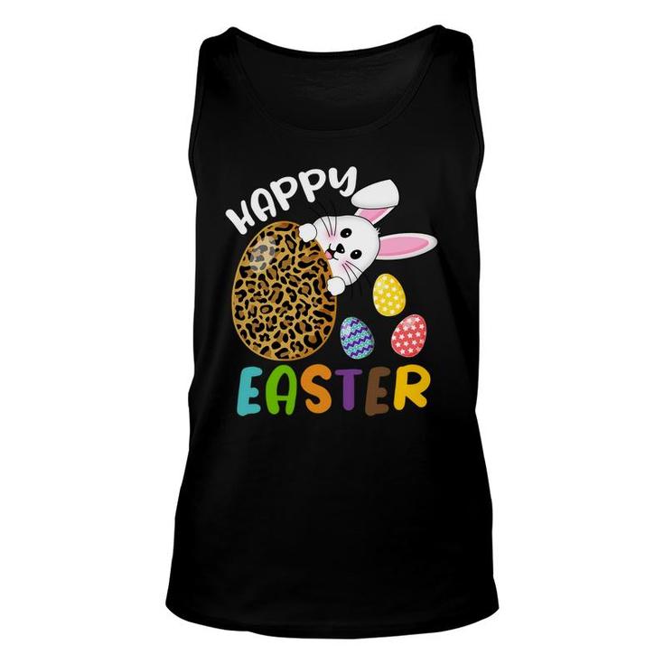 Easter Leopard Happy Easter Bunny Gift Unisex Tank Top