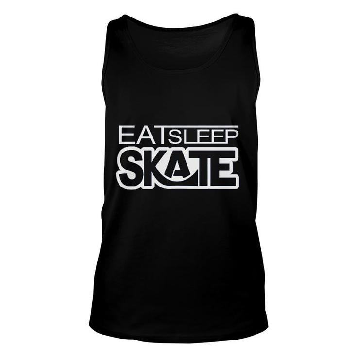 Eat Sleep Skate Unisex Tank Top