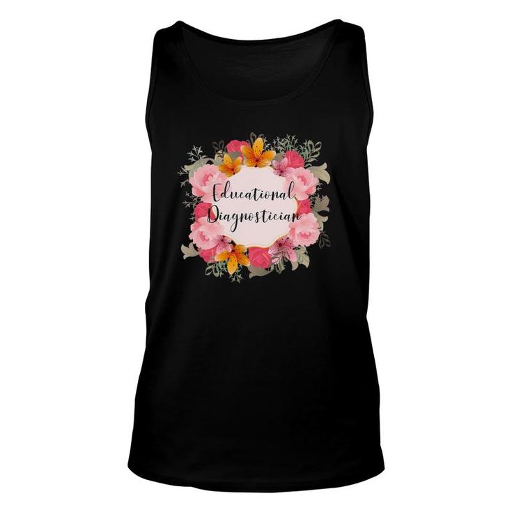 Educational Diagnostician Special Education Teacher Unisex Tank Top