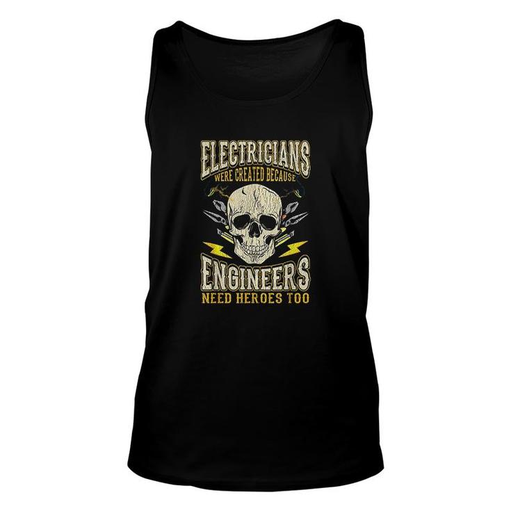 Electrician Funny Humor Occupation Unisex Tank Top
