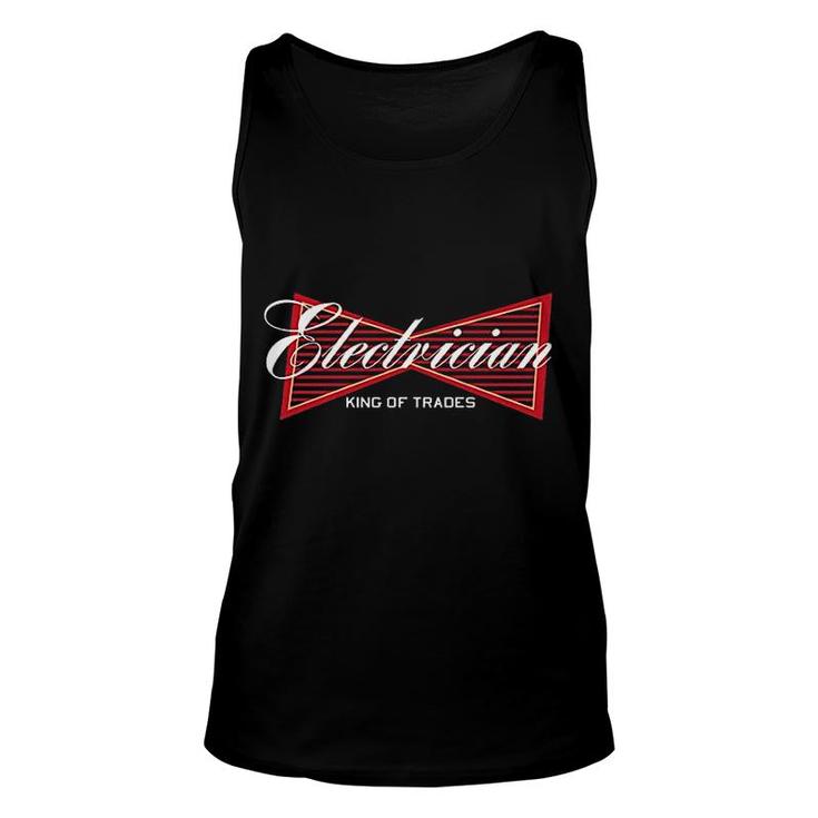 Electrician King Of Trade Unisex Tank Top