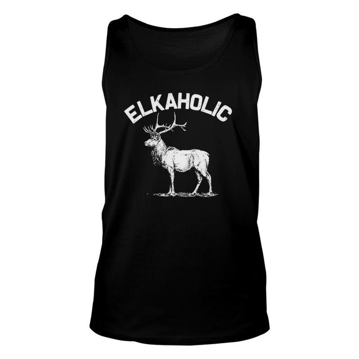 Elkaholic Women Elk Hunters Hunting Lover Tank Top