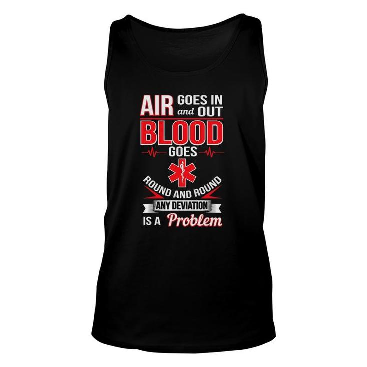 Emt Funny First Responder Gift Paramedic Ems Nurse Emt Unisex Tank Top