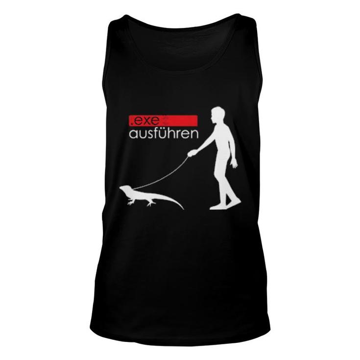 Exe Ausführen Systemadmin Itler Informatiker Programmierer Unisex Tank Top
