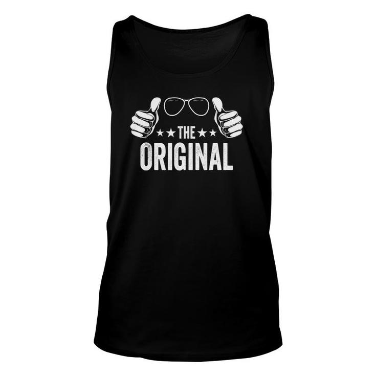 Family Matching  For Mom Dad Original Father Mother Day Unisex Tank Top