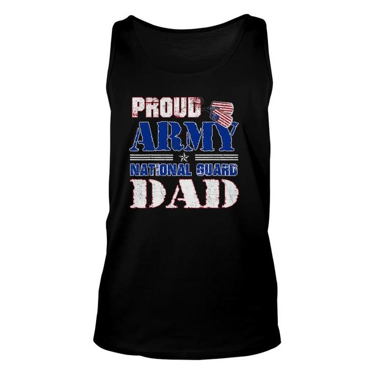 Family Proud Army National Guard Dad Unisex Tank Top