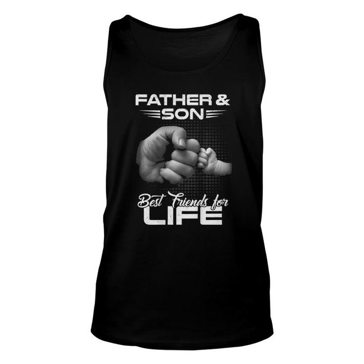 Father & Son Best Friends For Life Matching Father's Day Unisex Tank Top