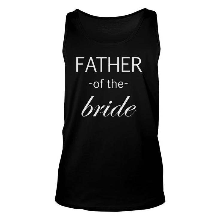 Mens Father Of The Bride Dad Matching Wedding Party Outfit Tank Top