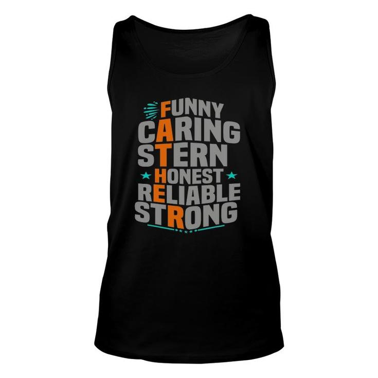 Father  Dad From Wife Daughter Son Father's Day Unisex Tank Top