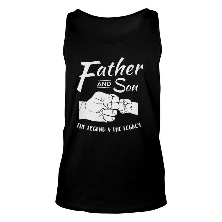 Father Son Matching Outfit Unisex Tank Top