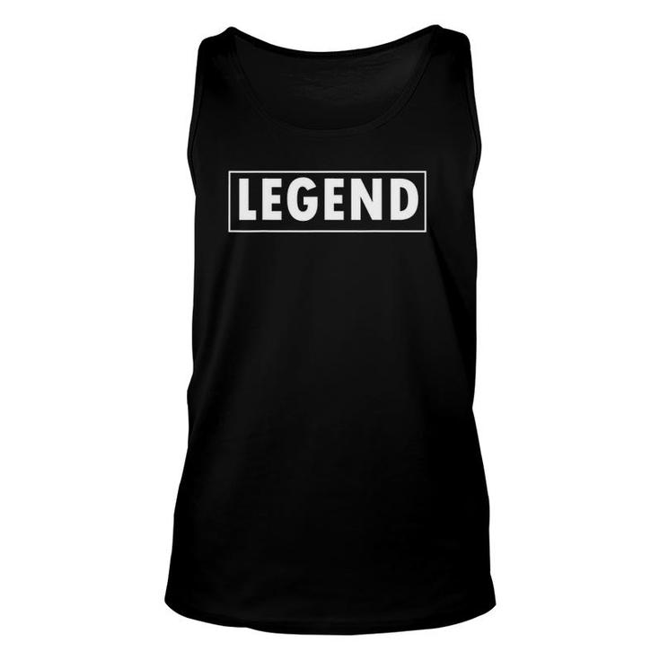 Father Son Matching S Legend Legacy Father's Day Gift Unisex Tank Top