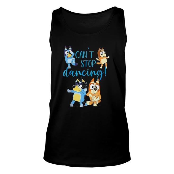 Fathers-Bluey-Dad-Mum Love Father's Day Kids Unisex Tank Top