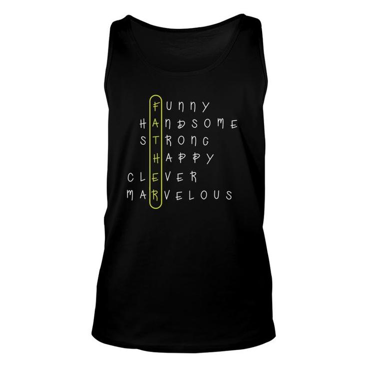 Father's Day Men From Daughter Son Wife For Husband Dad Tank Top
