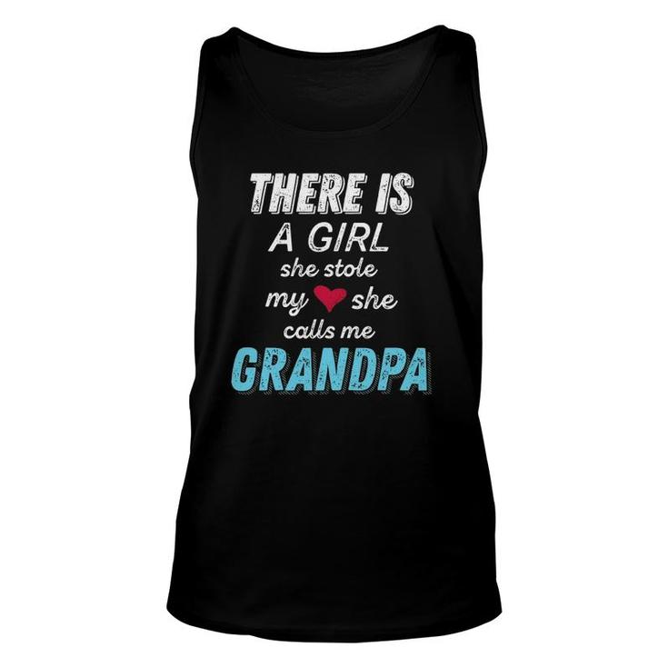 Father's Day Gifts For Grandpa From Granddaughter Unisex Tank Top