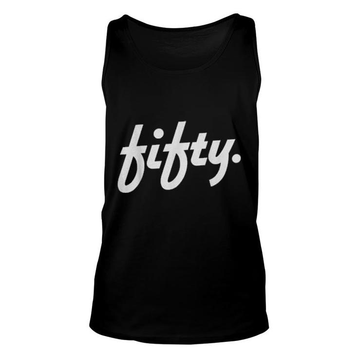 Fifty 50Th Birthday Vintage Classic And  Unisex Tank Top