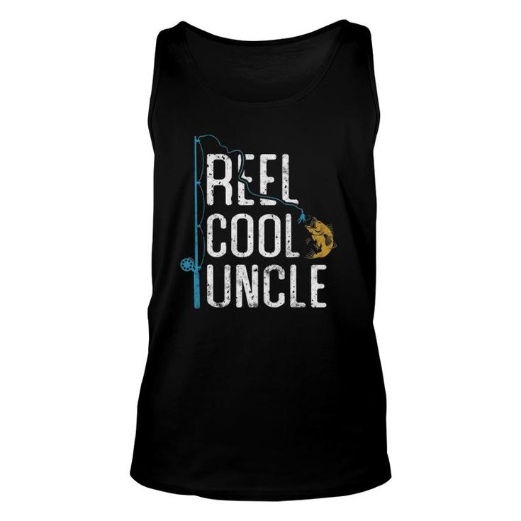 Fishing Reel Cool Uncle Father’S Day Gift Fisherman Uncle Unisex Tank Top