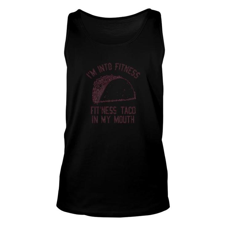 Fitness Taco Funny Gym Unisex Tank Top