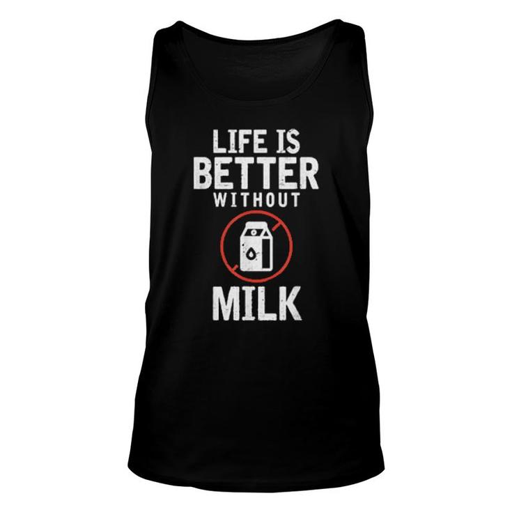 Food Allergy Lactose Intolerance Dairy Free Lactose Free  Unisex Tank Top