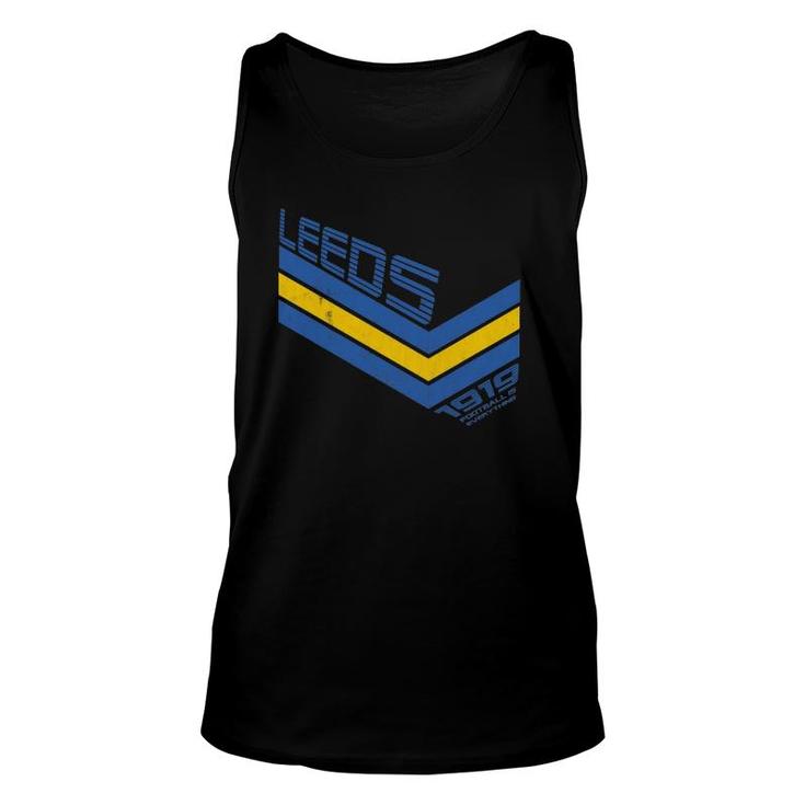 Football Is Everything - Leeds 80S Retro Pullover Unisex Tank Top